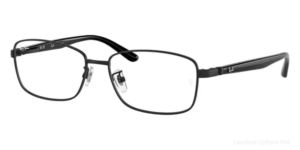 Lunettes de vue Ray-Ban RX6527D 2503 56 - Black/Matte Black authentique Ray-Ban - Lunettes de vue Fès Lamtioui Optique