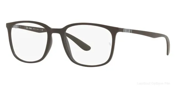 Lunettes de vue Ray-Ban RX7199 8063 52 - Sand Brown authentique Ray-Ban - Lunettes de vue Fès Lamtioui Optique