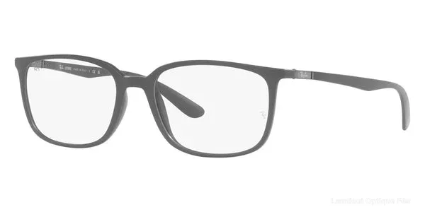 Lunettes de vue Ray-Ban RX7208 5521 52 - Matte Gray نضارات طبية Ray-Ban - Opticien-optométriste فاس