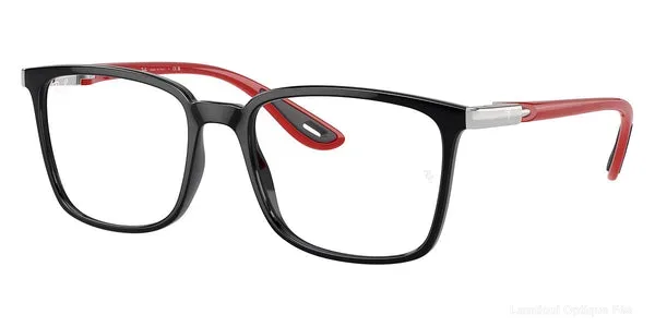 Lunettes de vue Ray-Ban SCUDERIA FERRARI - RX7240M F644 54 - Black/Red - Lamtioui Optique Fès