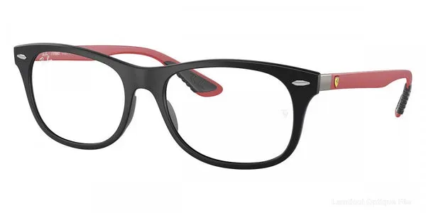 Lunettes de vue Ray-Ban SCUDERIA FERRARI - RX7307M F700 55 - Black/Red - نظارات طبية Lamtioui Fès فاس المغرب