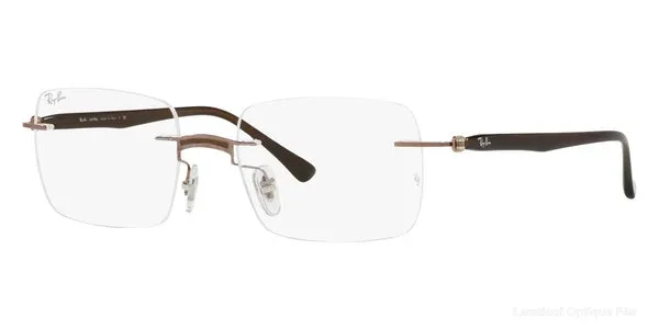 Lunettes de vue Ray-Ban RX8767 1227 51 - Brown On Light Brown authentique Ray-Ban - Lunettes de vue Fès Lamtioui Optique