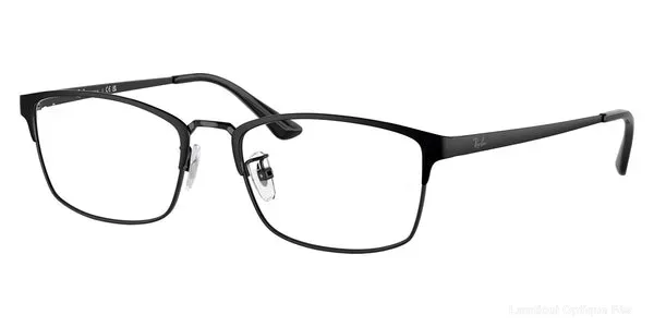 Lunettes de vue Ray-Ban RX8772D 1206 56 - Black/Black on Black نضارات طبية Ray-Ban - Opticien-optométriste فاس
