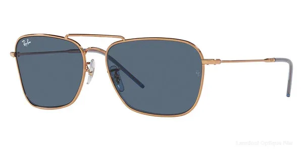 Lunettes de soleil Ray-Ban CARAVAN REVERSE - RBR0102S Rose Gold - نظارات شمسية Lamtioui Fès فاس المغرب