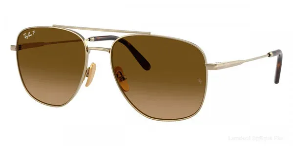 Lunettes de soleil Ray-Ban WILLIAM - RB8097 9265M2 Arista Gold - نضاضر شمس Ray-Ban Lamtioui Optique فاس