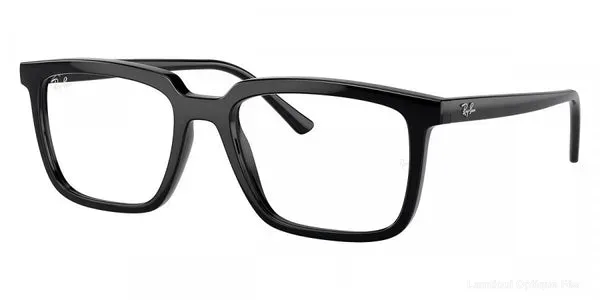 Lunettes de vue Ray-Ban ALAIN - RX7239 Black - نضارات طبية Ray-Ban Lamtioui Optique فاس