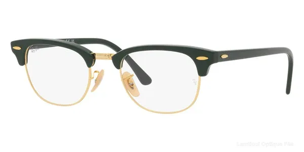 Lunettes de vue Ray-Ban CLUBMASTER - RX5154 Green on Arista - نظارات طبية Lamtioui Fès فاس المغرب