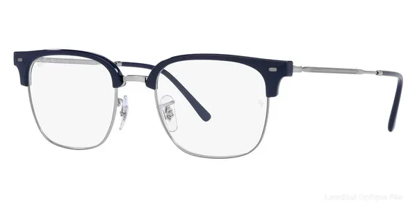 Lunettes de vue Ray-Ban NEW CLUBMASTER - RX7216 Blue on Gunmetal Lunettes de vue - Opticien-optométriste Lamtioui Fès Maroc