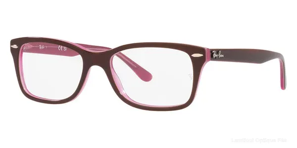 Lunettes de vue Ray-Ban RX5428 Brown on Pink نضارات طبية Ray-Ban - Opticien-optométriste فاس