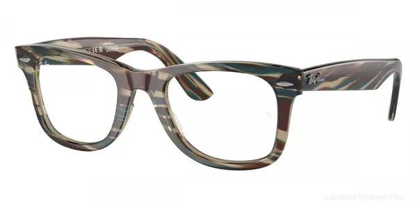 Lunettes de vue Ray-Ban RAYBAN WAYFARER EASE - RX4340V 8381 50 - Photo Striped Gray - نضارات طبية Ray-Ban Lamtioui Optique فاس