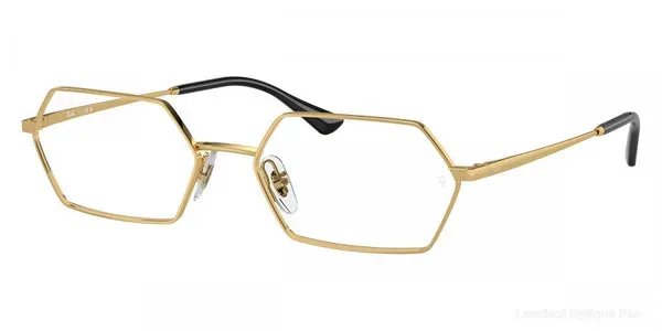 Lunettes de vue Ray-Ban YEVI - RX6528 2500 56 - Gold Default Title Fès Maroc