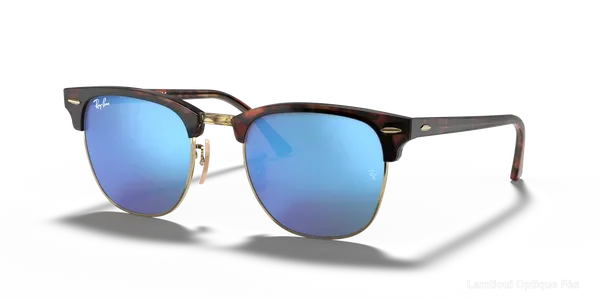 Lunettes de soleil Ray-Ban CLUBMASTER - RB3016 114517 Lunettes de soleil - Opticien-optométriste Lamtioui Fès Maroc