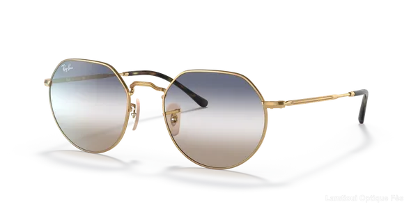 Lunettes de soleil Ray-Ban JACK - RB3565 001/GD 53 - نظارات شمسية Lamtioui Fès فاس المغرب