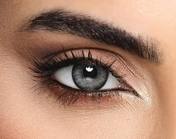 Lentilles de couleur Rosa Belle Colored Lenses (SILVER MOON) - Monthly 0 Fès Maroc