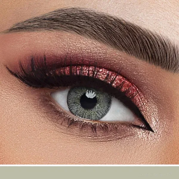 Lentilles de couleur Rosa Belle Colored Lenses (SMOKEY PINE) - Monthly - Pack of 2 0 Fès Maroc