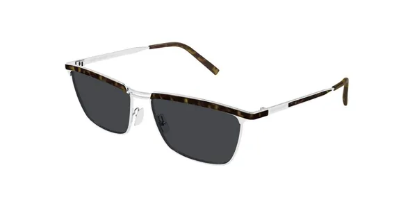 Lunettes de soleil Saint Laurent Joe SL 795 Silver Silver Fès Maroc