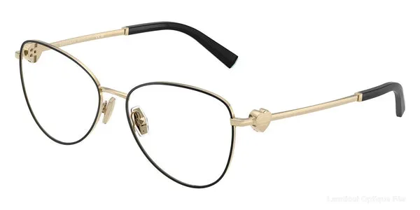 Lunettes de vue Tiffany TF1163B 6164 56 - Black on Pale Gold - Lamtioui Optique Fès
