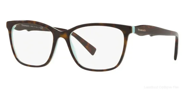 Lunettes de vue Tiffany TF2175 8134 54 - Havana on Tiffany Blue Lunettes de vue - Opticien-optométriste Lamtioui Fès Maroc