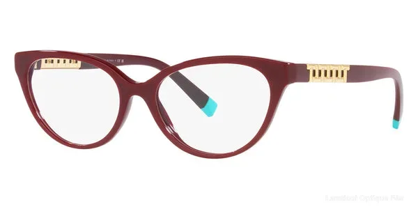 Lunettes de vue Tiffany TF2226 8353 54 - Solid Burgundy - Lamtioui Optique Fès