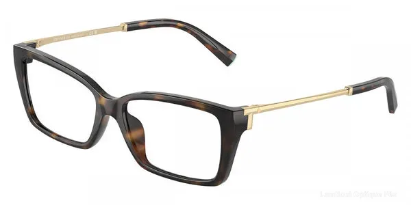Lunettes de vue Tiffany TF2239U 8015 54 - Havana/Pale Gold - نظارات طبية Lamtioui Fès فاس المغرب