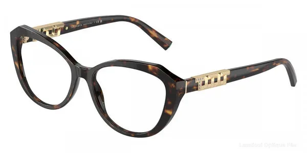 Lunettes de vue Tiffany TF2241B 8015 54 - Havana - Tiffany نظارات طبية فاس Lamtioui