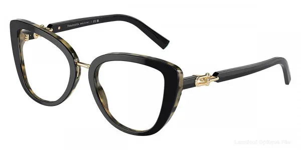 Lunettes de vue Tiffany TF2242 8256 52 - Black on Yellow Havana Lunettes de vue - Opticien-optométriste Lamtioui Fès Maroc