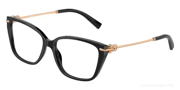 Lunettes de vue Tiffany TF2248K 8403 55 - Black/Rose Gold Plated - نظارات طبية Lamtioui Fès فاس المغرب