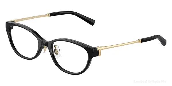 Lunettes de vue Tiffany TF2252D 8001 51 - Black/Pale Gold Lunettes de vue - Opticien-optométriste Lamtioui Fès Maroc