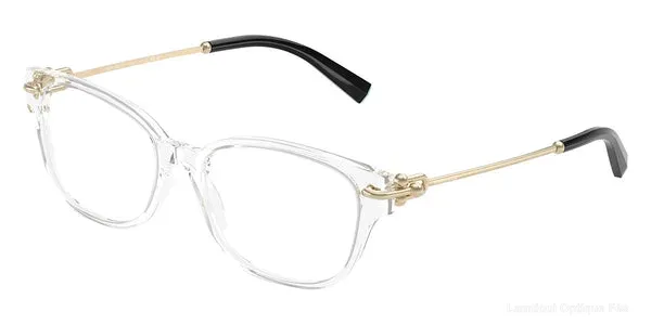 Lunettes de vue Tiffany TF2262 8047 54 - Clear/Black - Tiffany نظارات طبية فاس Lamtioui