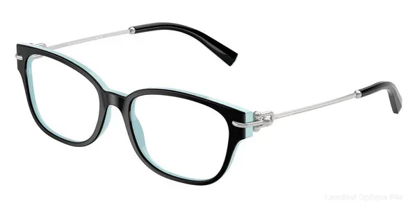 Lunettes de vue Tiffany TF2262 8055 54 - Black on TIFFANY Blue authentique Tiffany - Lunettes de vue Fès Lamtioui Optique