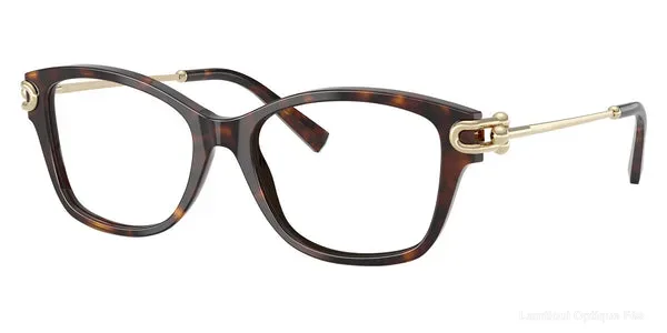 Lunettes de vue Tiffany TF2266 8015 53 - Havana/Pale Gold - نضارات طبية Tiffany Lamtioui Optique فاس