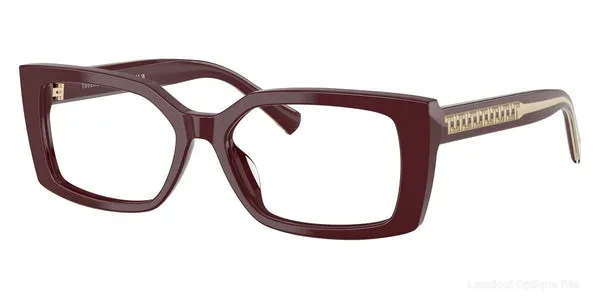 Lunettes de vue Tiffany TF2269U 8389 52 - Crystal on Burgundy Default Title Fès Maroc