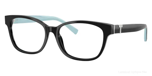 Lunettes de vue Tiffany TF2270B 8001 53 - Black on Tiffany Blue - Lamtioui Optique Fès