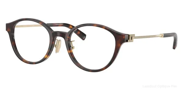 Lunettes de vue Tiffany TF2275D 8015 48 - Havana/Pale Gold نضارات طبية Tiffany - Opticien-optométriste فاس