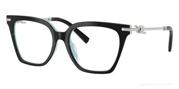 Lunettes de vue Tiffany TF2284B 8055 53 - Black on Tiffany Blue نضارات طبية Tiffany - Opticien-optométriste فاس