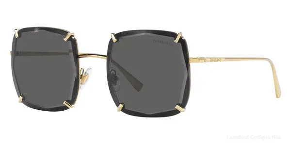 Lunettes de soleil Tiffany TF3089 6002S4 52 - Gold نضاضر شمس Tiffany - Opticien-optométriste فاس