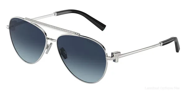 Lunettes de soleil Tiffany TF3101B 60014U 59 - Silver Default Title Fès Maroc
