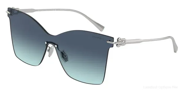 Lunettes de soleil Tiffany TF3103K 62139S 143 - Silver Gold Plated نضاضر شمس Tiffany - Opticien-optométriste فاس