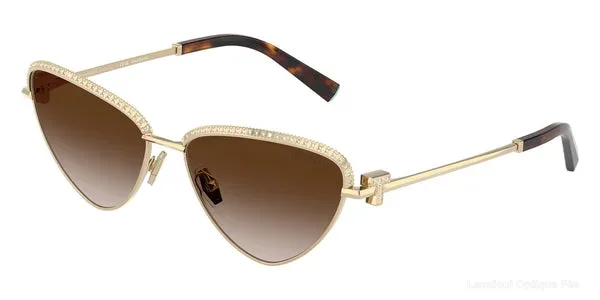 Lunettes de soleil Tiffany TF3107KB 62123B 59 - Pale Gold Plated Default Title Fès Maroc