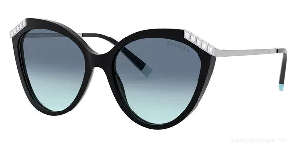 Lunettes de soleil Tiffany TF4173B 80019S 55 - Black - نظارات شمسية Lamtioui Fès فاس المغرب