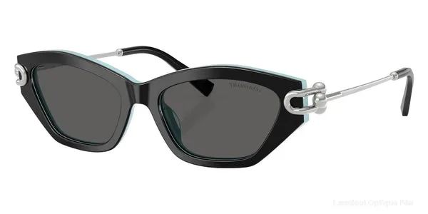 Modèle similaire Lunettes de soleil Tiffany TF4231U 8055S4 53 - Black on Tiffany Blue - نضاضر شمس Lamtioui فاس