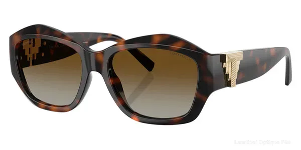 Lunettes de soleil Tiffany TF4233U 8015T5 54 - Havana نضاضر شمس Tiffany - Opticien-optométriste فاس