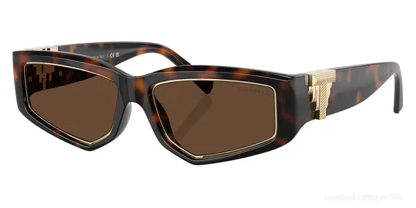 Lunettes de soleil Tiffany TF4234U 80153G 55 - Havana - Lamtioui Optique Fès