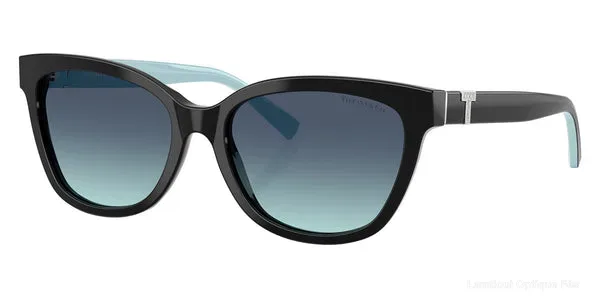 Lunettes de soleil Tiffany TF4237B 80019S 55 - Black on Tiffany Blue Default Title Fès Maroc