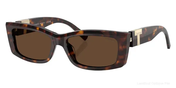 Lunettes de soleil Tiffany TF4240U 80153G 54 - Havana authentique Tiffany - Lunettes de soleil Fès Lamtioui Optique