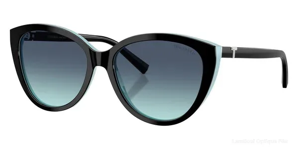 Modèle similaire Lunettes de soleil Tiffany TF4251 80559S 56 - Black on Tiffany Blue - نضاضر شمس Lamtioui فاس