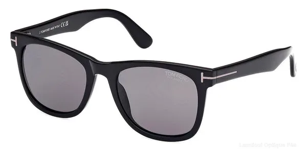 Lunettes de soleil Tom Ford KEVYN - FT1099-N 01D 52 - Shiny Black - نضاضر شمس Tom Ford Lamtioui Optique فاس