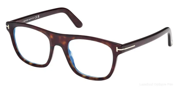 Lunettes de vue Tom Ford FT5939-B 052 52 - Dark Havana - نظارات طبية Lamtioui Fès فاس المغرب