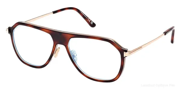 Lunettes de vue Tom Ford FT5943-B 056 56 - Light Brown/Monocolor - Lamtioui Optique Fès