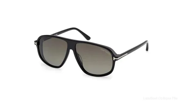 Lunettes de soleil Tom Ford GUILLAUME - FT1208 01B 61 authentique Tom Ford - Lunettes de soleil Fès Lamtioui Optique